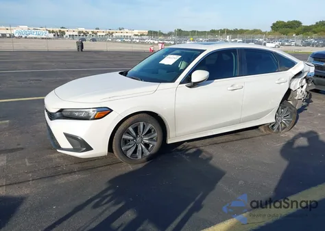 2023 Honda Civic Ex/Ex W/O Bsi из США, поврежденный, VIN 2HGFE1F74PH303604